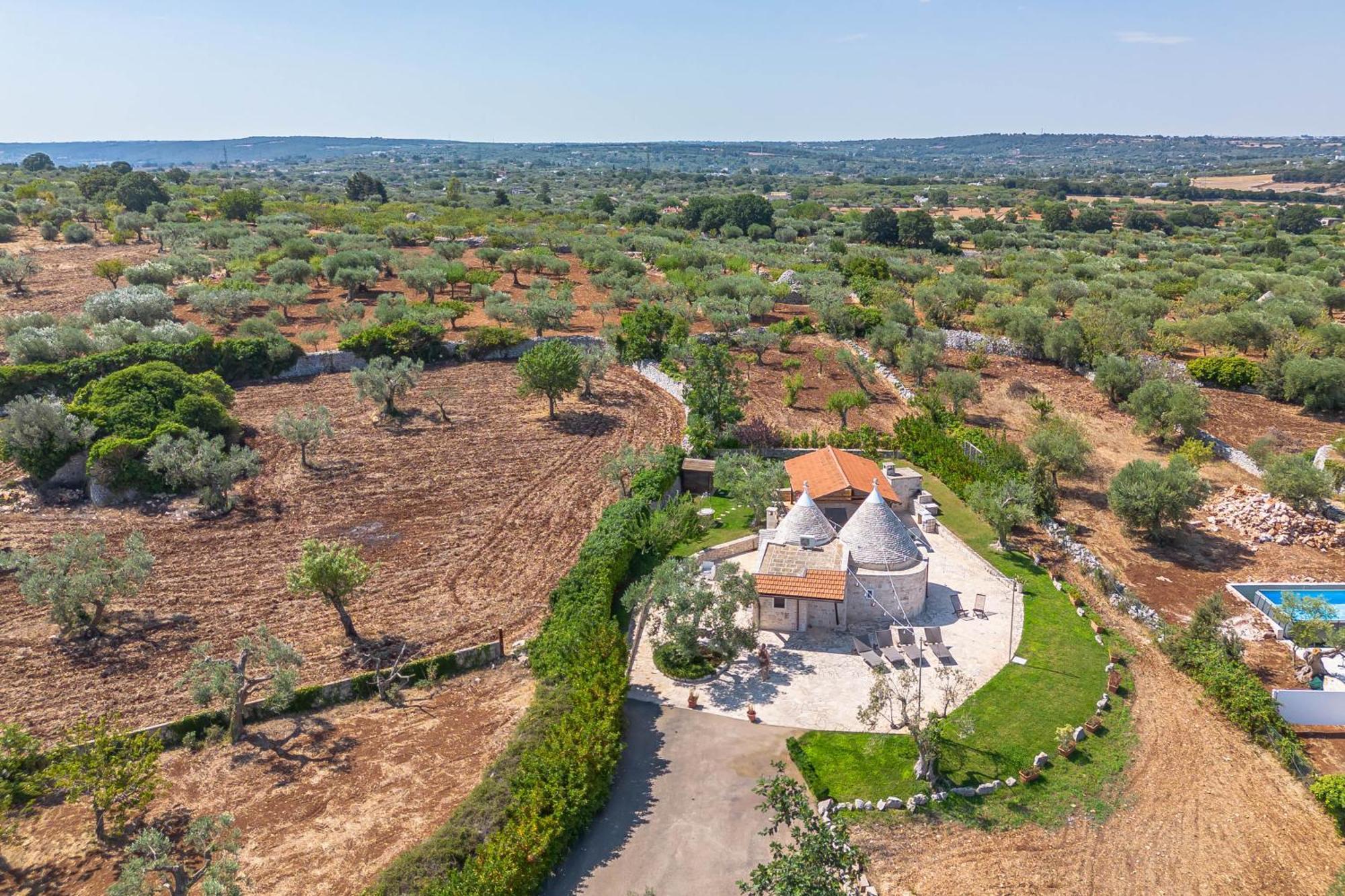 Willa Trulli Relais Castellana Grotte Zewnętrze zdjęcie