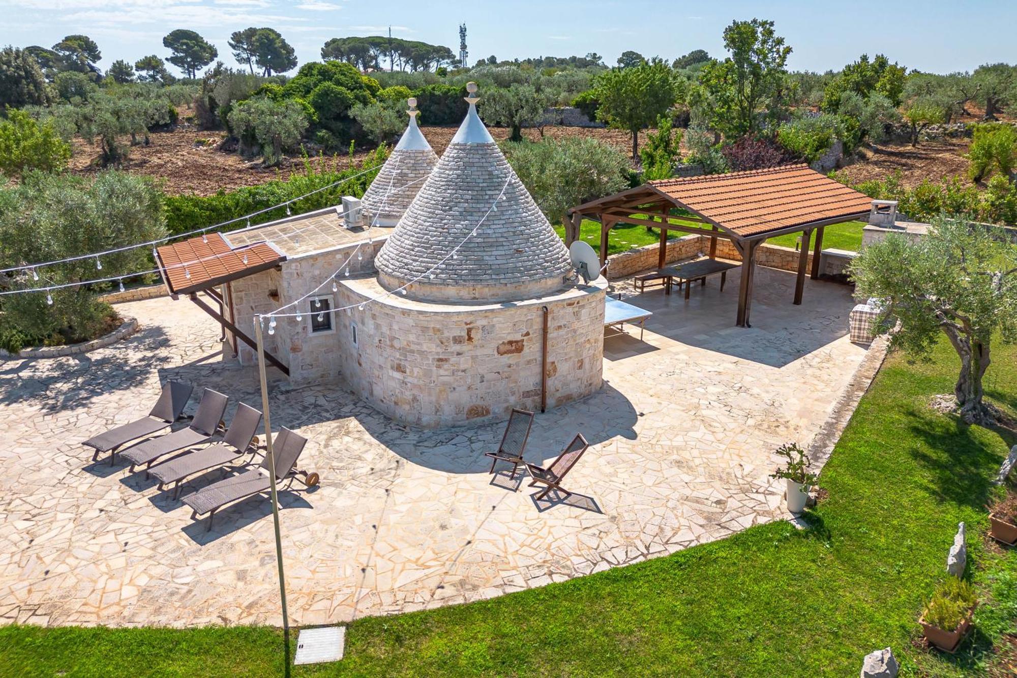 Willa Trulli Relais Castellana Grotte Zewnętrze zdjęcie