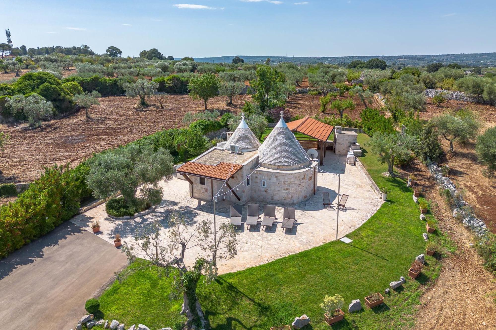 Willa Trulli Relais Castellana Grotte Zewnętrze zdjęcie